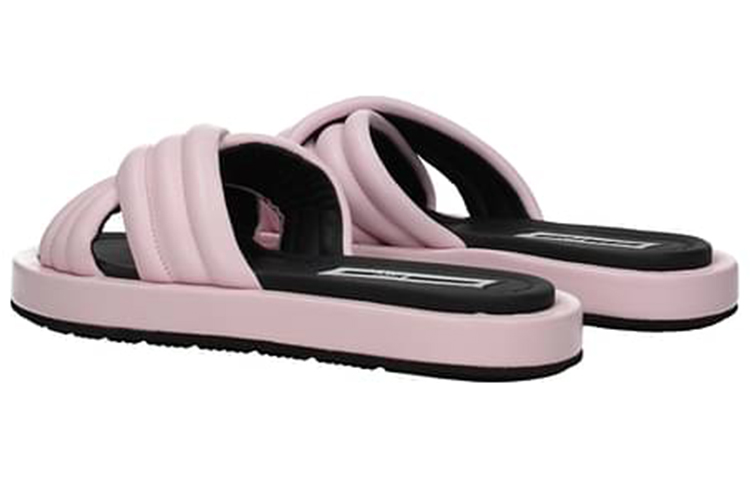 (W) Alexander McQueen Flat Leather Fashion Slide 'Pink' 圖 3