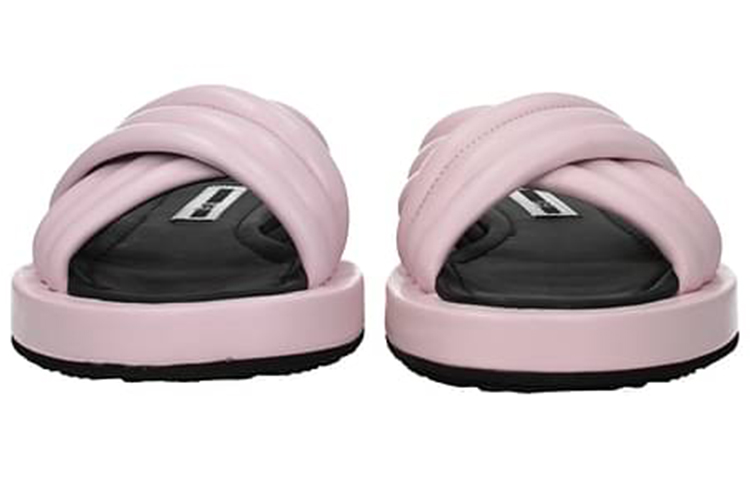(W) Alexander McQueen Flat Leather Fashion Slide 'Pink' 圖 4