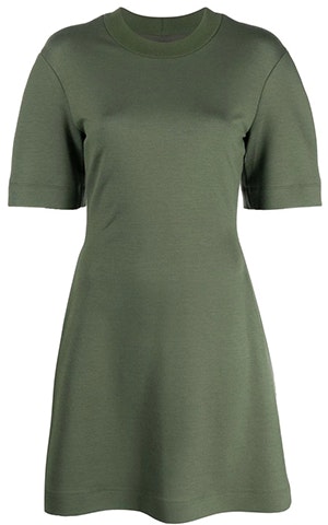 women-alexander-mc-queen-fw-21-green-a-line-logo-back-short-sleeve-dress-663090-qlabd-0-302