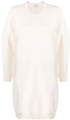 (W) Alexander McQueen FW21 Baju Rajut Lengan Panjang Putih 667747Q1AUY-9004 Order (W) Alexander McQueen FW21 Baju Rajut Lengan Panjang Putih 667747Q1AUY-9004