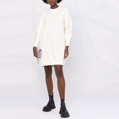 (W) Alexander McQueen FW21 Baju Rajut Lengan Panjang Putih 667747Q1AUY-9004 Lookbook (W) Alexander McQueen FW21 Baju Rajut Lengan Panjang Putih 667747Q1AUY-9004