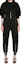 Lookbook (W) Pantalones Jogger Negros Alexander McQueen FW22 con Cremallera 718851QLABG-1000