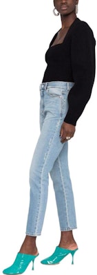 (W) Alexander McQueen FW22 高腰修身藍色長牛仔褲 687478-QMABS-4119 Purchase (W) Alexander McQueen FW22 高腰修身藍色長牛仔褲 687478-QMABS-4119