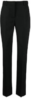(Women) Alexander McQueen FW22 High-Waist Slim Straight Black Casual Pants 705542-QJAAC-1000 (Women) Alexander McQueen FW22 High-Waist Slim Straight Black Casual Pants 705542-QJAAC-1000