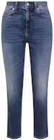 (Women) Alexander McQueen FW22 French Bleach Effect Jeans Women’s Blue 628065QMABQ4118 (Women) Alexander McQueen FW22 French Bleach Effect Jeans Women’s Blue 628065QMABQ4118