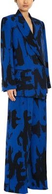 (Women) Alexander McQueen FW22 Graffiti Print Wide-Leg Knit Sweatpants Women Blue. 705526-QCAFJ-4148 Shop (Women) Alexander McQueen FW22 Graffiti Print Wide-Leg Knit Sweatpants Women Blue. 705526-QCAFJ-4148
