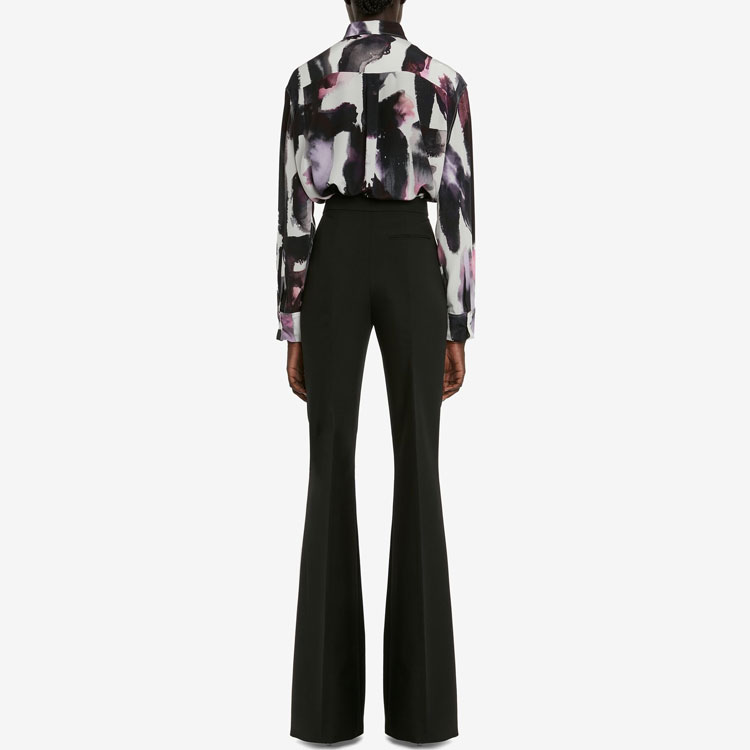 Shop (Women) Alexander McQueen FW22 Splatter Print Single-Breasted Shirt Women Multicolor. 736695-QCAGP-9903