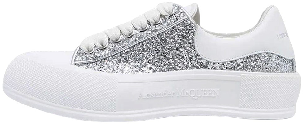 (W) Alexander McQueen Glitter Deck Plimsoll 'Perak' 676687W4JF68240 Buy (W) Alexander McQueen Glitter Deck Plimsoll 'Perak' 676687W4JF68240