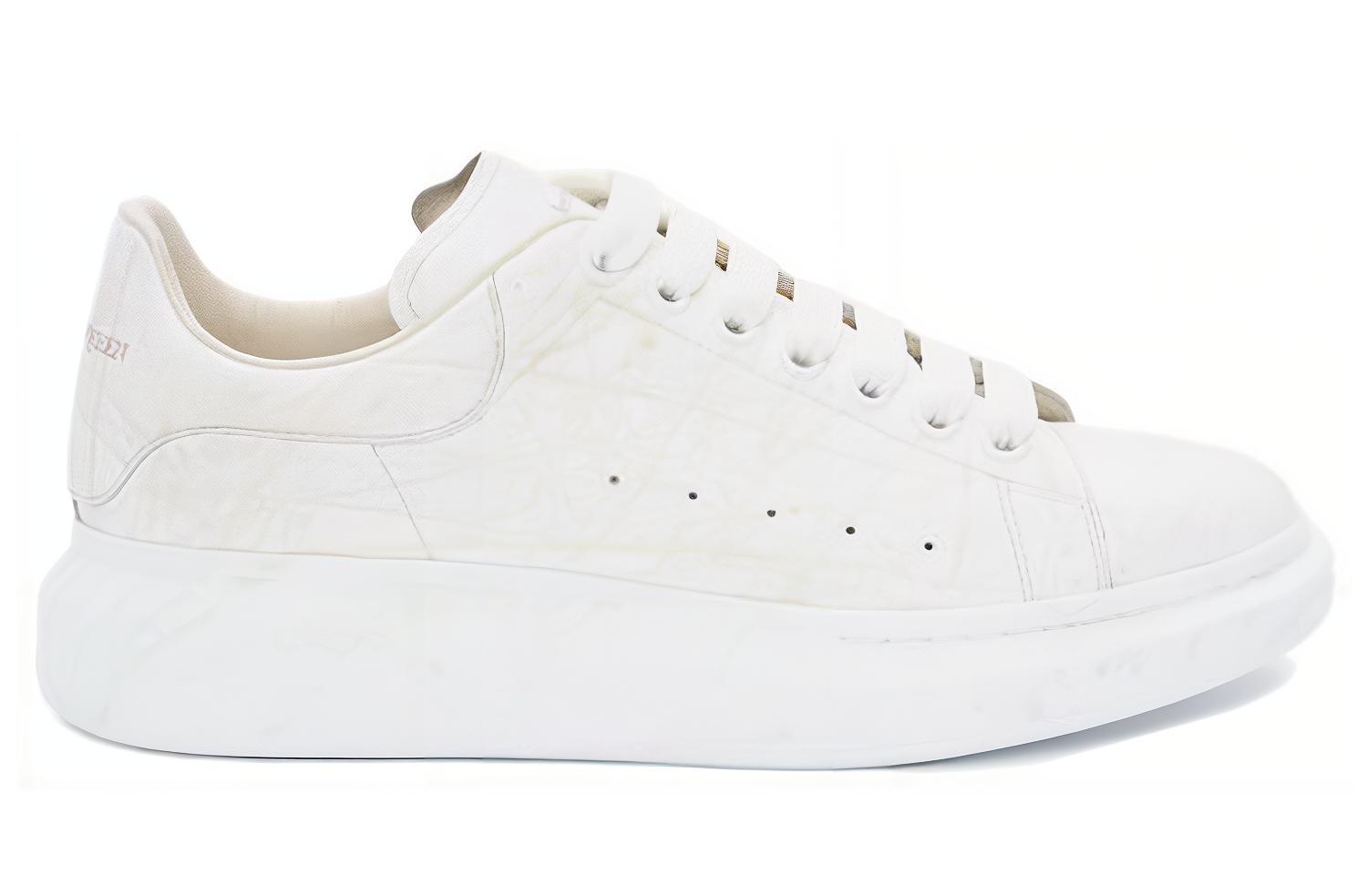(W) Alexander McQueen Glow In The Dark Oversized Sneaker 'White Multicolour' 圖 2