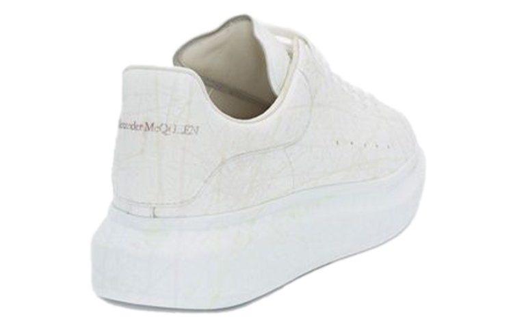 (W) Alexander McQueen Glow In The Dark Oversized Sneaker 'White Multicolour' 圖 4