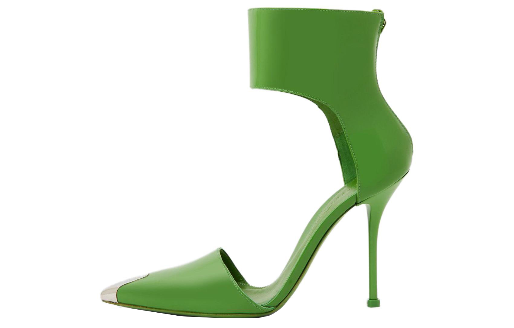 (Women) Alexander McQueen Harness 'Green Silver' 718859WIA3H3188