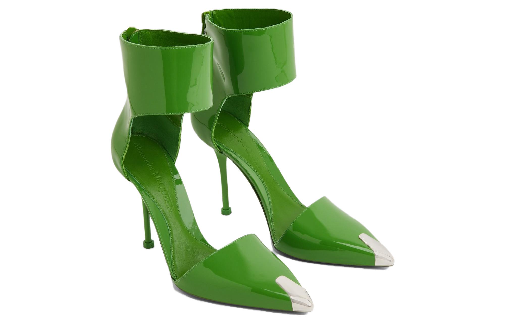 Lookbook (W) Alexander McQueen Harness ''Groen Zilver'' 718859WIA3H3188