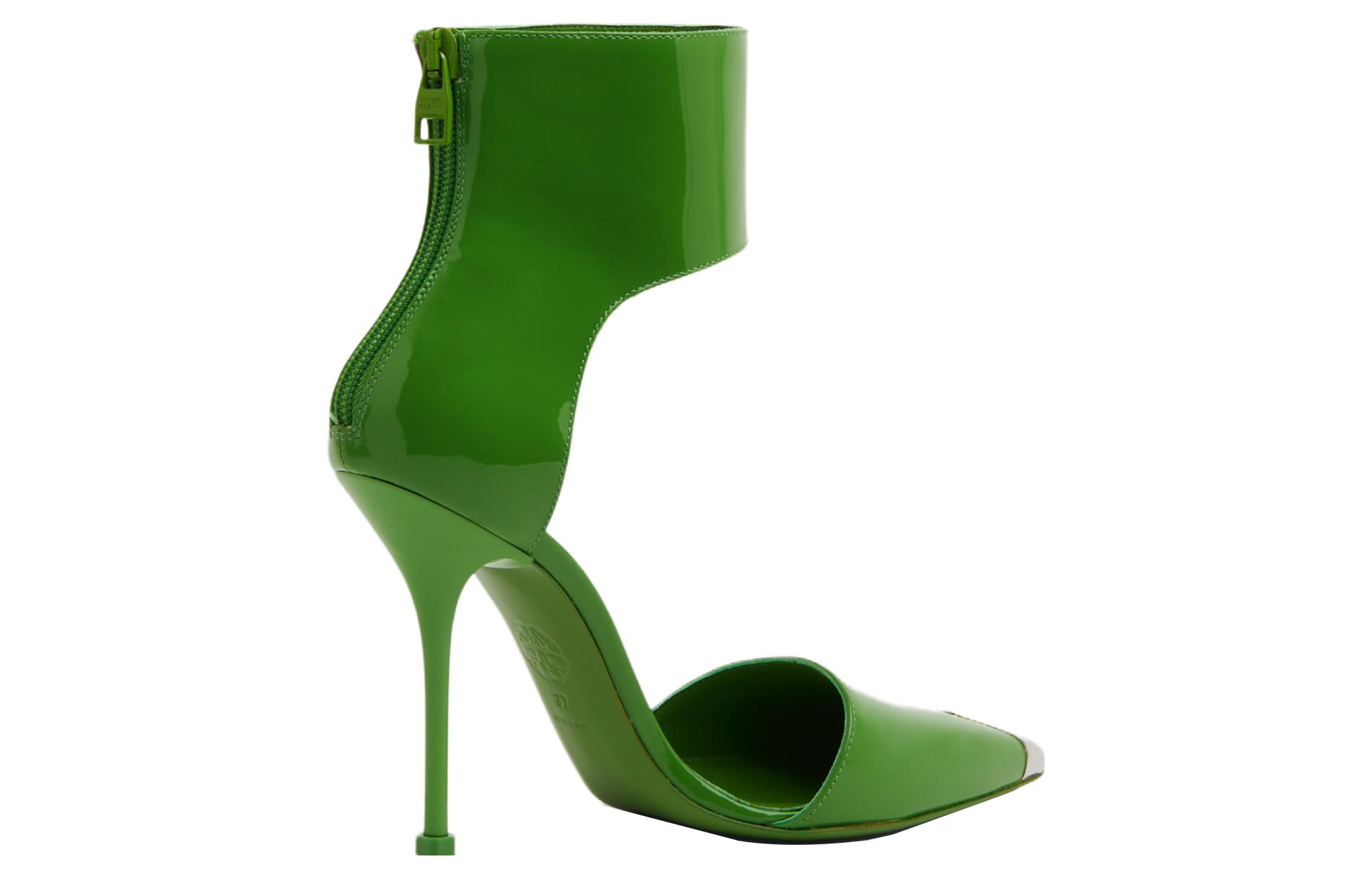 Shop (W) Alexander McQueen Harness ''Groen Zilver'' 718859WIA3H3188