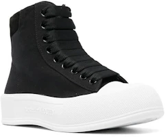 Order Alexander McQueen 亞歷山大麥昆 高幫厚底 時尚板鞋 女款 黑色