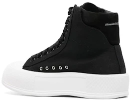 Lookbook Alexander McQueen 亞歷山大麥昆 高幫厚底 時尚板鞋 女款 黑色