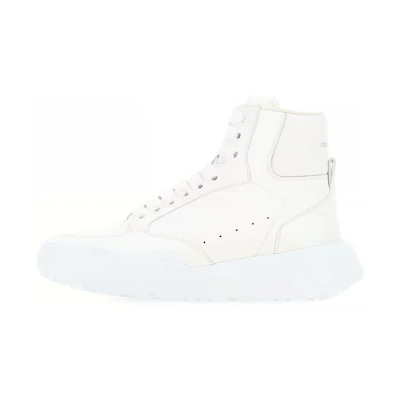 (W) Alexander McQueen High-Top Leather Sneaker 'White'