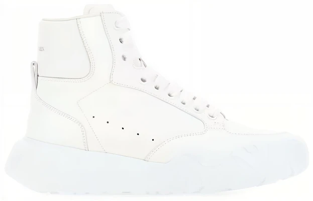 Alexander McQueen 高筒皮革運動鞋 白色 女款 Order Alexander McQueen 高筒皮革運動鞋 白色 女款