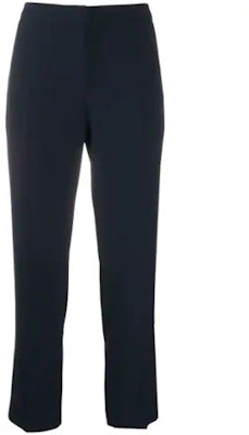 (W) Pantalones Tobilleros de Cintura Alta Alexander McQueen Negro 584873QEAAA-1000 Order (W) Pantalones Tobilleros de Cintura Alta Alexander McQueen Negro 584873QEAAA-1000