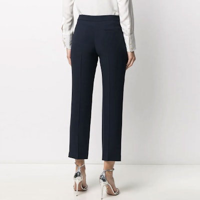 (W) Pantalones Tobilleros de Cintura Alta Alexander McQueen Negro 584873QEAAA-1000 Shop (W) Pantalones Tobilleros de Cintura Alta Alexander McQueen Negro 584873QEAAA-1000