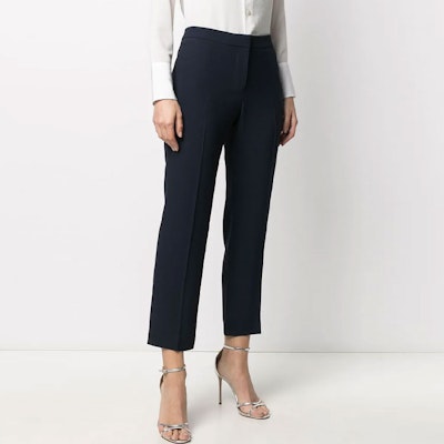 (W) Pantalones Tobilleros de Cintura Alta Alexander McQueen Negro 584873QEAAA-1000 Purchase (W) Pantalones Tobilleros de Cintura Alta Alexander McQueen Negro 584873QEAAA-1000