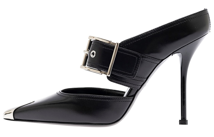 (Women) Alexander McQueen High Heel 'Black Patent Leather' 709992WHSWD1081