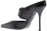 Shop (W) Alexander McQueen Tumit Tinggi 'Kulit Hitam Patent' 709992WHSWD1081