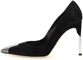 (Women) Alexander McQueen High Heel 'Crystal Black' 633501WHQVA1081 (Women) Alexander McQueen High Heel 'Crystal Black' 633501WHQVA1081