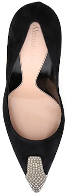 (Women) Alexander McQueen High Heel 'Crystal Black' 633501WHQVA1081 Lookbook (Women) Alexander McQueen High Heel 'Crystal Black' 633501WHQVA1081