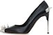 (Women) Alexander McQueen High Heel 'Glossy Calfskin Black' 586439WHV7B1081