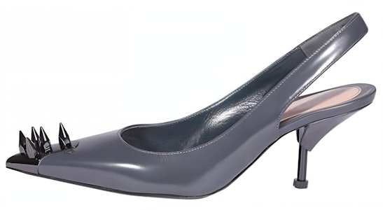 (W) Alexander McQueen Tumit Tinggi 'Punk Kelabu' 651709WHV7E1131 Buy (W) Alexander McQueen Tumit Tinggi 'Punk Kelabu' 651709WHV7E1131