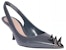 (W) Alexander McQueen Tumit Tinggi 'Punk Kelabu' 651709WHV7E1131