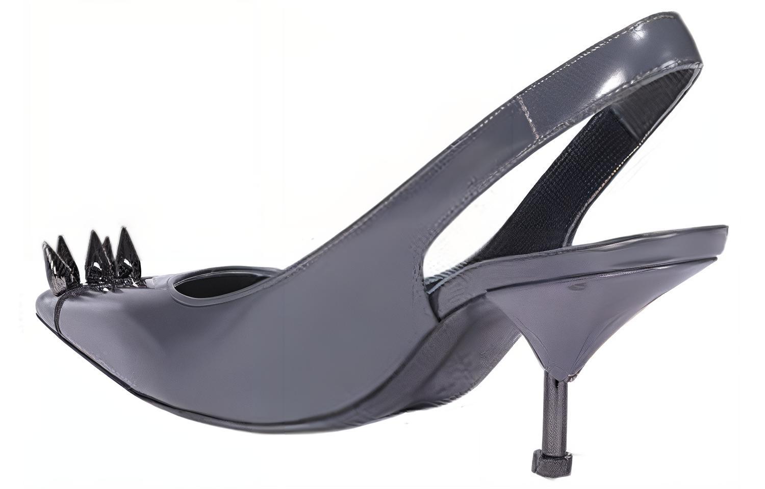 Shop (W) 알렉산더 맥퀸 펑크 그레이 하이힐 651709WHV7E1131