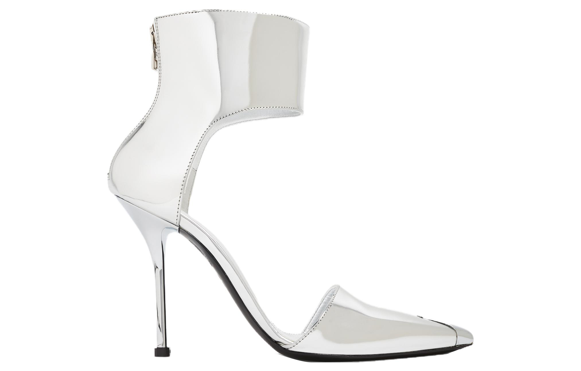 Order (W) Alexander McQueen Tacón Alto 'Silver Punk' 719489W4UQ18100