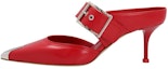 Buy (Women) Alexander McQueen High Heel Buckle Punk 'Red' 709993WHSWD6088