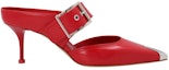 Order (Women) Alexander McQueen High Heel Buckle Punk 'Red' 709993WHSWD6088