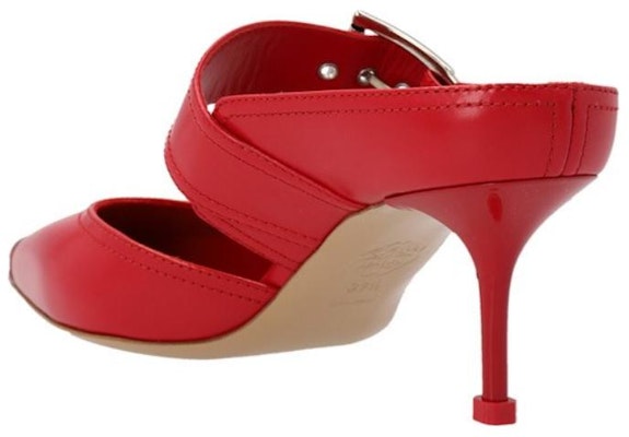 (Women) Alexander McQueen High Heel Buckle Punk 'Red' 709993WHSWD6088 Shop (Women) Alexander McQueen High Heel Buckle Punk 'Red' 709993WHSWD6088