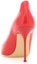 Shop (Women) Alexander McQueen High Heel Pump 'Red Fashion Point' 709996WHSWD6088