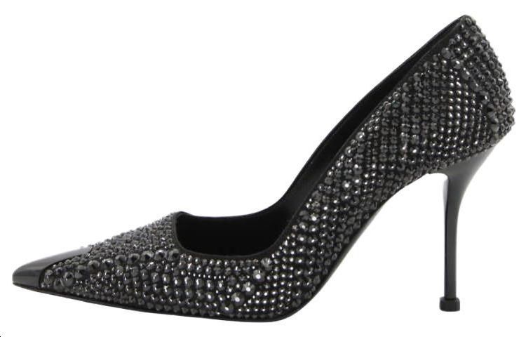 (Women) Alexander McQueen High Heel Pumps 'Sleek Black' 9.5cm 766886W4X251069