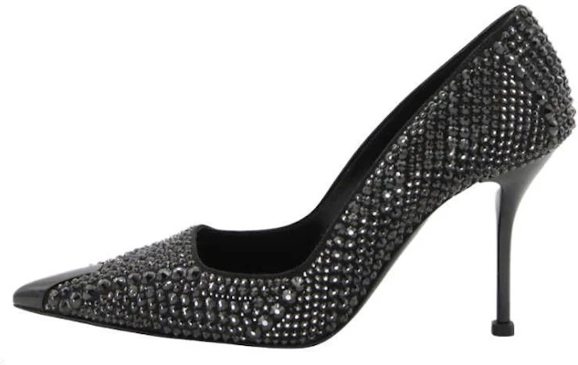 (W) Zapatos de Tacón Alto Alexander McQueen 'Sleek Black' 9.5cm 766886W4X251069 Buy (W) Zapatos de Tacón Alto Alexander McQueen 'Sleek Black' 9.5cm 766886W4X251069