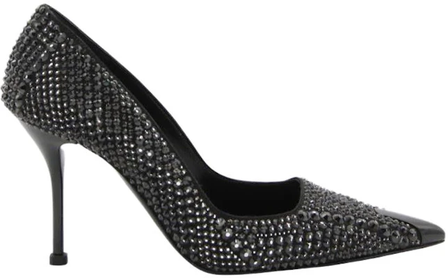 (W) Zapatos de Tacón Alto Alexander McQueen 'Sleek Black' 9.5cm 766886W4X251069 Order (W) Zapatos de Tacón Alto Alexander McQueen 'Sleek Black' 9.5cm 766886W4X251069