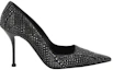 Order (W) Zapatos de Tacón Alto Alexander McQueen 'Sleek Black' 9.5cm 766886W4X251069