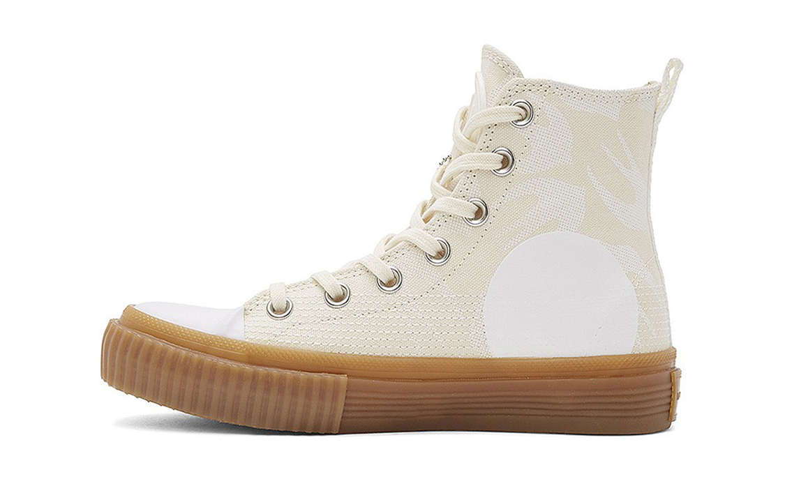 (Women) Alexander McQueen High Top 'Beige Swallow' 600321-R2682-9020