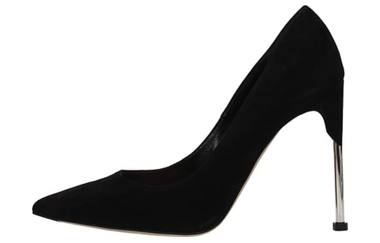 (Women) Alexander McQueen High Top 'Black Velvet' 543655WHR721081