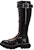 (W) Sneaker Alexander McQueen High Top 'Kulit Hitam' 676733WHZ8M1090