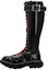 Buy (W) Sneaker Alexander McQueen High Top 'Kulit Hitam' 676733WHZ8M1090