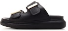 Buy (Women) Alexander McQueen Hybrid 'Black Fashion Leather Sandal' 650784WHXZB1088