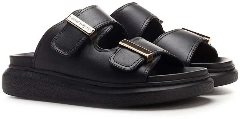 (W) Alexander McQueen Hybrid 'Sandal Kulit Fesyen Hitam' 650784WHXZB1088 Lookbook (W) Alexander McQueen Hybrid 'Sandal Kulit Fesyen Hitam' 650784WHXZB1088