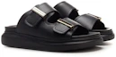 Lookbook (W) Alexander McQueen Hybrid 'Sandal Kulit Fesyen Hitam' 650784WHXZB1088
