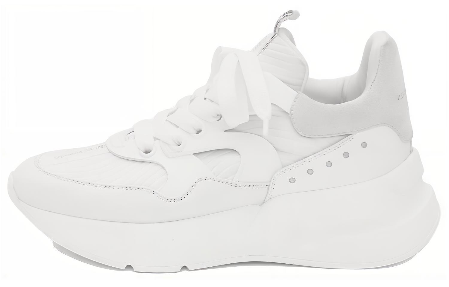 Buy (W) Alexander McQueen Hybrid ''Cuir Nappa Blanc'' 611700WHXI19071