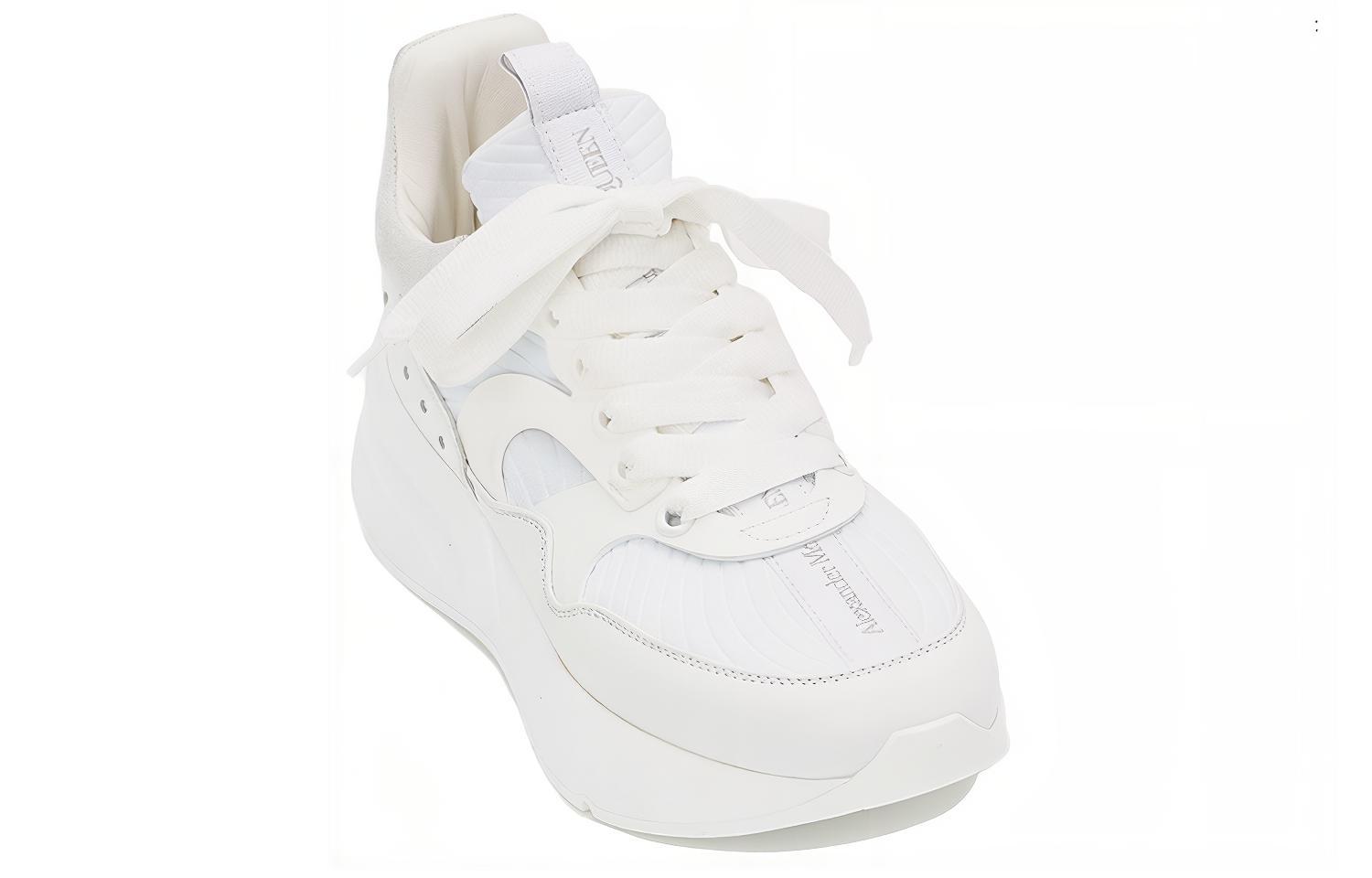 Lookbook (W) Alexander McQueen Hybrid ''Cuir Nappa Blanc'' 611700WHXI19071